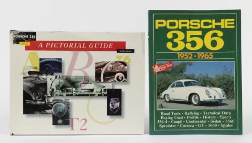 PORSCHE 356: Two Porsche 356 related books including 'Porsche 356 Defined - A Pictorial Guide' by Dr Brett Johnson and 'Porsche 356 1952-1965' by Brooklands Road Test Books