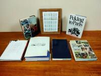 MOTORING: Six books on motoring and a group of cigarette cards - 5