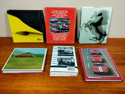 FERRARI: Six Ferrari books - Price Estimate: $200 - $300