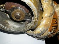 MICHELIN COMPRESSOR: An original 1930's Michelin iron air compressor - 15