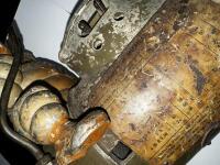 MICHELIN COMPRESSOR: An original 1930's Michelin iron air compressor - 18