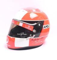 SCHUMACHER: A MEMENTO EXCLUSIVES replica SCHUBERTH RF1 Michael Schumacher Formula 1 Official Show/Replica Helmet (SCH217) in Ferrari, vodafone livery. CoA's - 6