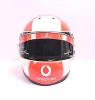 SCHUMACHER: A MEMENTO EXCLUSIVES replica SCHUBERTH RF1 Michael Schumacher Formula 1 Official Show/Replica Helmet (SCH217) in Ferrari, vodafone livery. CoA's - 8