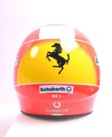 SCHUMACHER: A MEMENTO EXCLUSIVES replica SCHUBERTH RF1 Michael Schumacher Formula 1 Official Show/Replica Helmet (SCH217) in Ferrari, vodafone livery. CoA's - 10