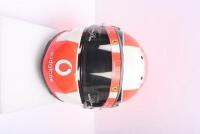SCHUMACHER: A MEMENTO EXCLUSIVES replica SCHUBERTH RF1 Michael Schumacher Formula 1 Official Show/Replica Helmet (SCH217) in Ferrari, vodafone livery. CoA's - 11