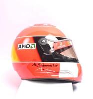 SCHUMACHER: A MEMENTO EXCLUSIVES replica SCHUBERTH RF1 Michael Schumacher Formula 1 Official Show/Replica Helmet (SCH217) in Ferrari, vodafone livery. CoA's - 13