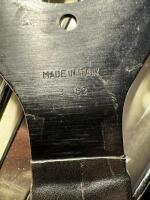 MOMO: A circa 1970s/1980s black leather Momo steering wheel, 35cm diameter (Updated Images) - 3
