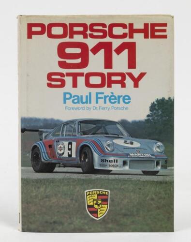 911: 'PORSCHE 911 STORY' hardcover book by Paul Frere