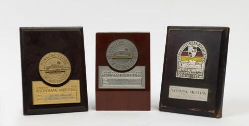P.C.A: Three PORSCHE CLUBS OF AUSTRALIA National Meeting Concours awards from 1981 & 1982