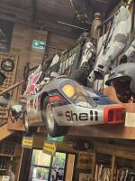 917: A Porsche 917 Martini & Rossi Racing Team fiberglass wall display &nbsp;(H)800mm x (L)3000mm&nbsp;x (W)420mm - 3