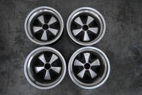911 RSR: A set of 1973 Porsche 911 2.8 RSR, IROC or 3.0 Litre RS FUCHS wheels. 9 x 15 front, 11 x 15 rear