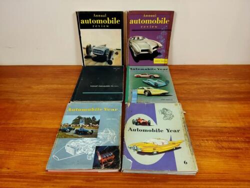 AUTO YEAR: A collection of Annual Automobile Review (later changed to Automobile Year) complete through volume one in 1953/54 to volume 57 in 2009/10