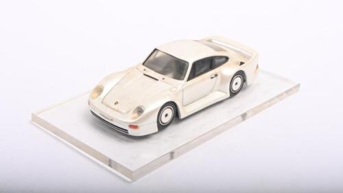 911: A handmade 'metal 43' 1:43 scale Porsche 911 Gruppe B Ex-Austin King