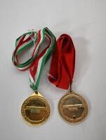 TARGA TASMANIA: Two Targa Tasmania 'Classified Official Finisher' medals - 2