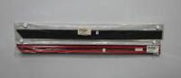 911: A pair of Porsche rubber strip pad for door sills, part number 911 551 620 00