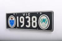 Victorian Bicentennial number plates '1938' sold with rights to display - 3