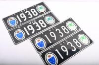 Victorian Bicentennial number plates '1938' sold with rights to display - 7