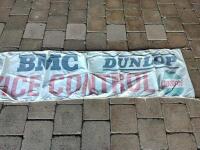 BMC SERVICE CONTROL: A BMC Service Control cloth flag, likely from a 1960's rally - 3