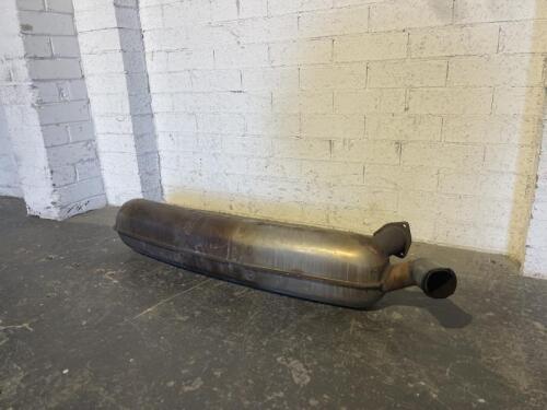 PORSCHE: A Porsche 3.2 Carrera rear silencer. [Location: Sydney]