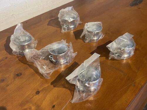 911: 6x Intake Trumpets, mesh style, suit Weber carbs, early 911 [Location: Sydney]