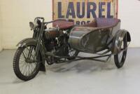 1924 HARLEY-DAVIDSON 1,000cc MODEL JE WITH SIDECAR - 12