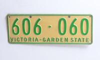 Six-digit Victorian Custom Numerical plates '606-060', sold with rights to display. [Updated Photos] - 2