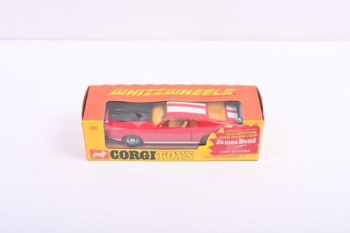 MUSTANG: A Corgi Toys 391 "James Bond" Ford Mustang Mach 1 taken from the film "Diamonds Are Forever"
