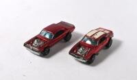 HOT WHEELS: Two 1970 Hot Wheels 'Redlines Spoilers' including Heavy Chevy and Nitty Gritty Kitty