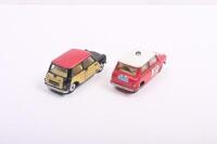 MINI COOPER: Two Morris Mini-Cooper models. No.249 Morris Mini Cooper with "Wickerwork" & No.317 Morris Mini Cooper "Rallye Monte Carlo" - 2