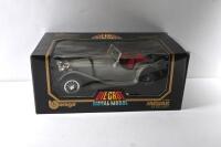 SS100: A Bburago 1:18 scale 1937 JAGUAR SS100 (cod.3006) in silver
