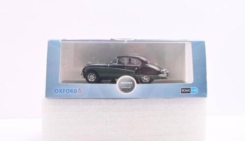 JAGUAR: A OXFORD DIECAST 1:43 scale Jaguar MkIX in black/sherwood green (JAG9002)