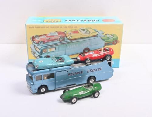 ECURIE ECOSSE: A Corgi No.GS16 Gift Set. Ecurie Ecosse Transporter in light blue