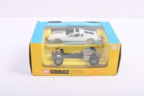 MANGUSTA: A Corgi 271 Ghia 5000 Mangusta with De Tomaso Chassis