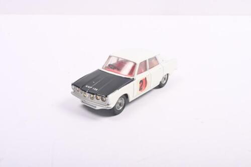 ROVER: A Corgi Toys&nbsp;322 Rover 2000 "Sun International Rallye" with white body
