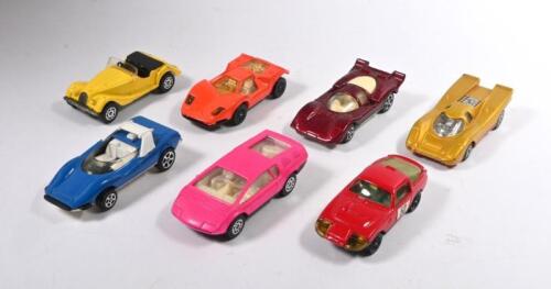 CORGI WHIZZWHEELS: A collection of Corgi 'WHIZZWHEELS'. AUSTIN HEALEY LE MANS SPRITE, FERRARI 512S & PORSCHE 917 models