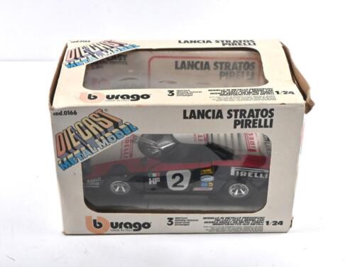 LANCIA: A Bburago 1:24 scale LANCIA STRATOS PIRELLI (cod.0166)