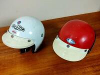 HELMETS: Two open faced helmets (Bell and Arai) - 2
