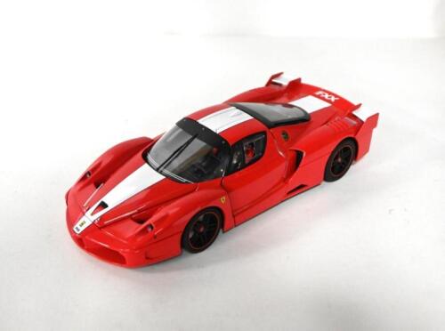 FERRARI: A Hot Wheels 1:18 scale Ferrari FXX in red