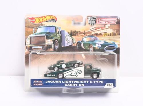 LIGHTWEIGHT E-TYPE: A HotWheels PREMIUM 'JAGUAR LIGHTWEIGHT E-TYPE CARRY ON' (#14)