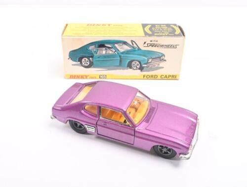 FORD: A DINKY TOYS FORD CAPRI (165). Purple