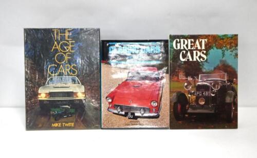 CLASSIC CARS: Three hardcover books detailing classic cars. Mike Twite publications - 'THE AGE OF CARS' & 'CLASSIC CARS - SINCE 1945'