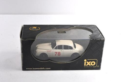 MKII: A Ixo MODELS 1:43 scale JAGUAR MKII (RAC098). As raced to victory by B.Consten - J.Renel at the 1960 Tour de France