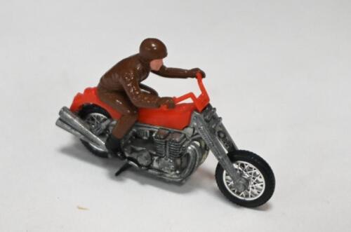 RRRUMBLERS: A 1970's Hot Wheels RRRumbler Road Hog Motor Cycle with brown rider