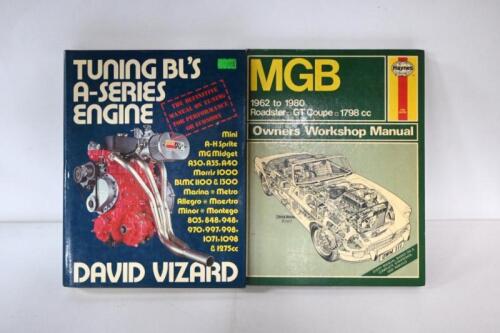 MANUALS/TUNING: A group of publications detailing repairs, servicing and tuning. 'WEBER CARBURETTORS' Owners Workshop Manual & 'TUNING BL'S A-SERIES ENGINE' hardcover book by David Vizard