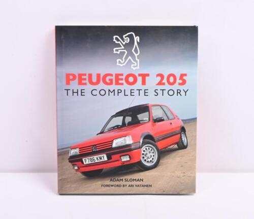PEUGEOT: 'PEUGEOT 205 - THE COMPLETE STORY' hardcover book by Adam Sloman