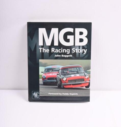 MGB: 'MGB&nbsp;The Racing Story' hardcover book by John Baggott