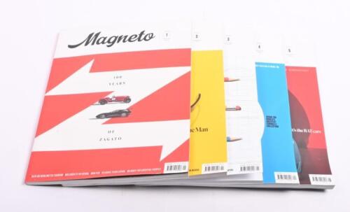 MAGNETO: Twenty issues of the car magazine 'Magneto'. Issue 1, Spring 2019 to Issue 20, Winter 2023