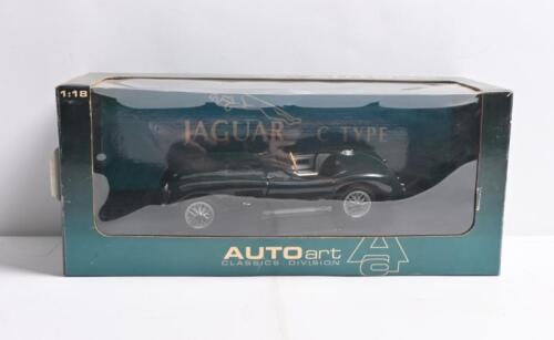 C TYPE: A 1:18 scale AUTOart CLASSICS DIVISION JAGUAR C TYPE in British Racing Green