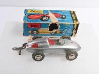 PORSCHE: A Schuco PORSCHE FORMELL II (1037) in silver - 4