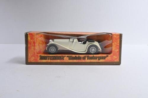 MODELS OF YESTERYEAR: A Matchbox Models of Yesteryear Y1 1936 SS 100 Jaguar. Rare Issue